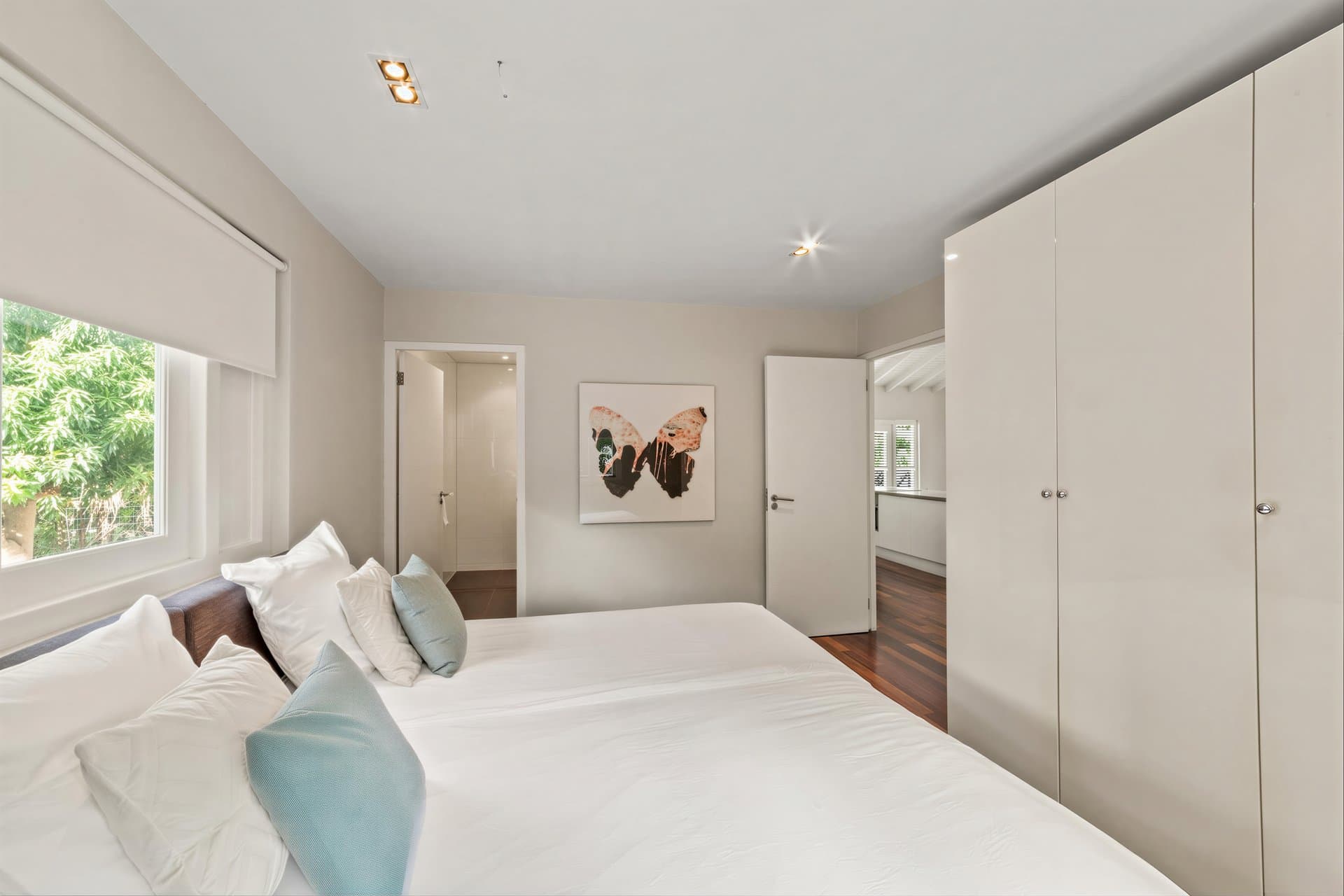 Second bedroom with wardrobe